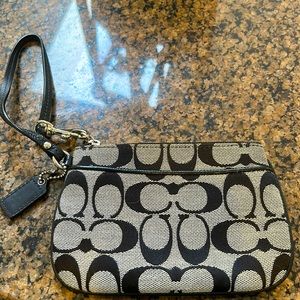 Genuine Coach Wristlet- In perfect condition